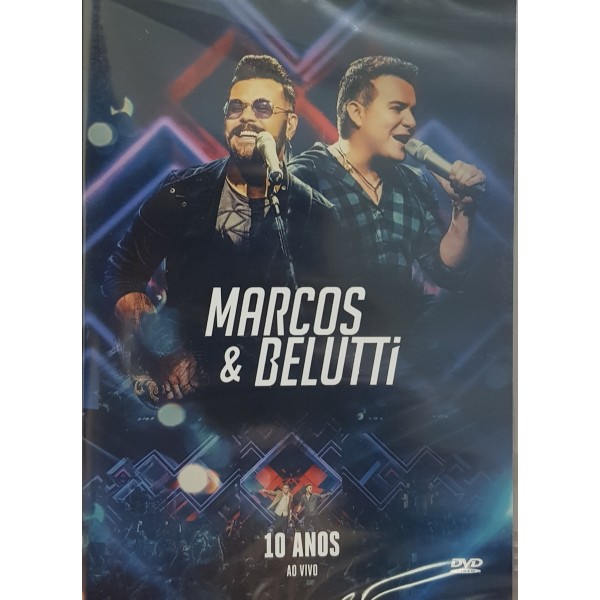 DVD Marcos & Belutti - 10 Anos Ao Vivo