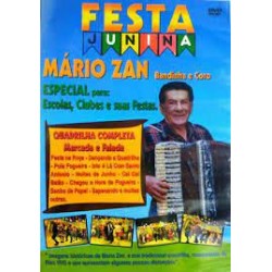 DVD Mário Zan - Festa Junina (Bandinha E Coro)