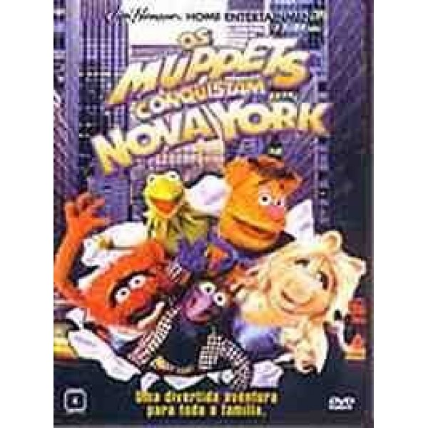 DVD Os Muppets Conquistam Nova York