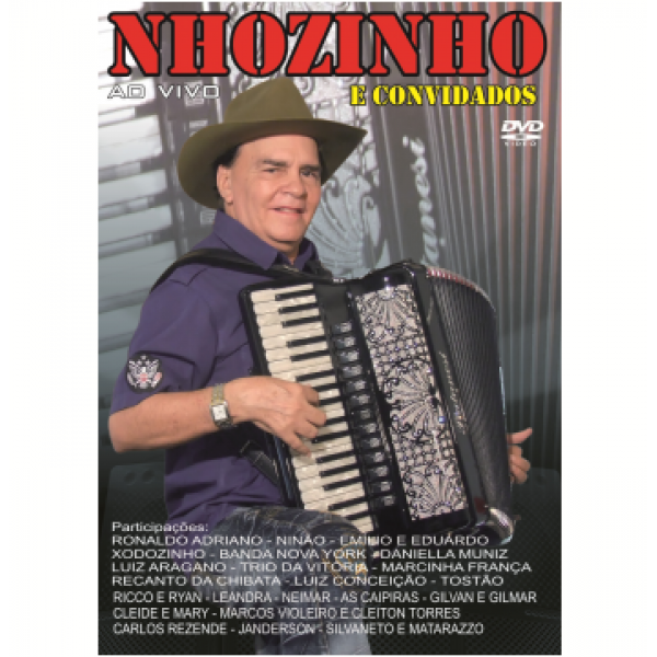 DVD Nhozinho - E Convidados