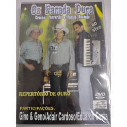DVD Os Parada Dura - Ao Vivo: Repertório De Ouro