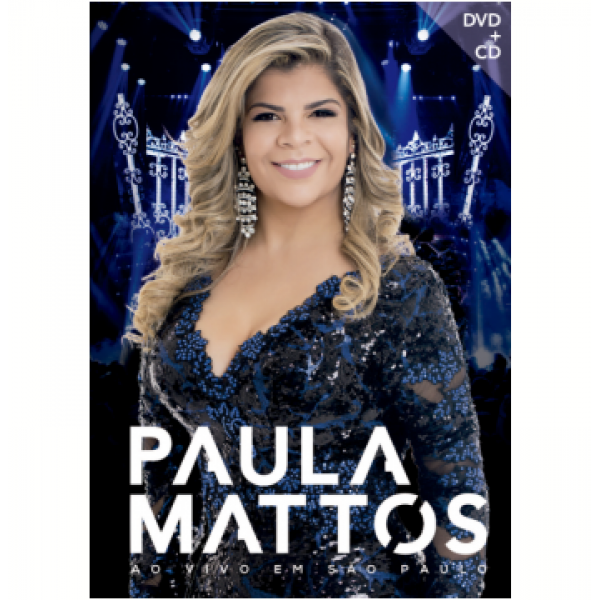 DVD + CD Paula Mattos - Ao Vivo Em São Paulo