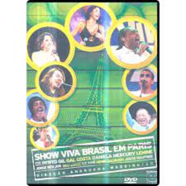 DVD + CD Show Viva Brasil Em Paris