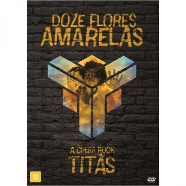 DVD Titãs - Doze Flores Amarelas A Ópera Rock