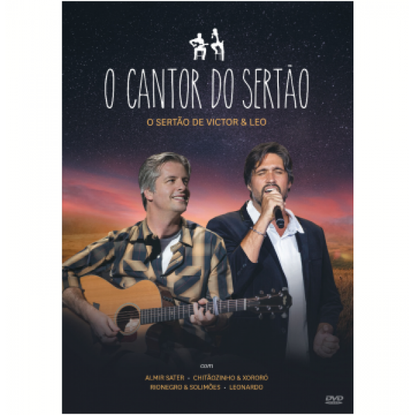 DVD Victor & Léo - O Cantor Do Sertão