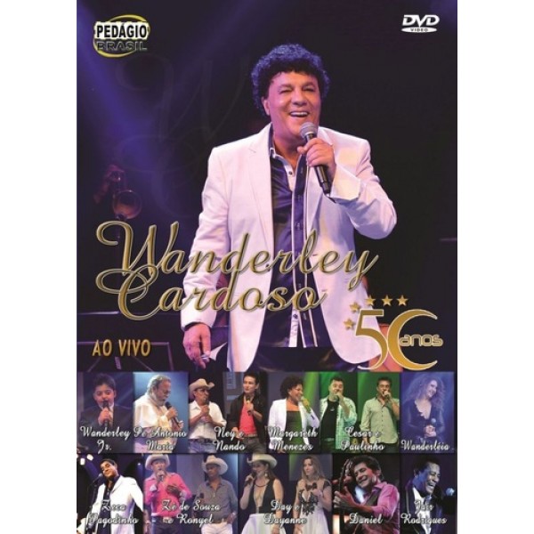 DVD Wanderley Cardoso - 50 Anos Ao Vivo