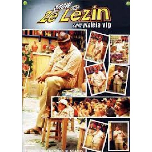 DVD Zé Lezin - Show Do Zé Lezin Com Platéia Vip