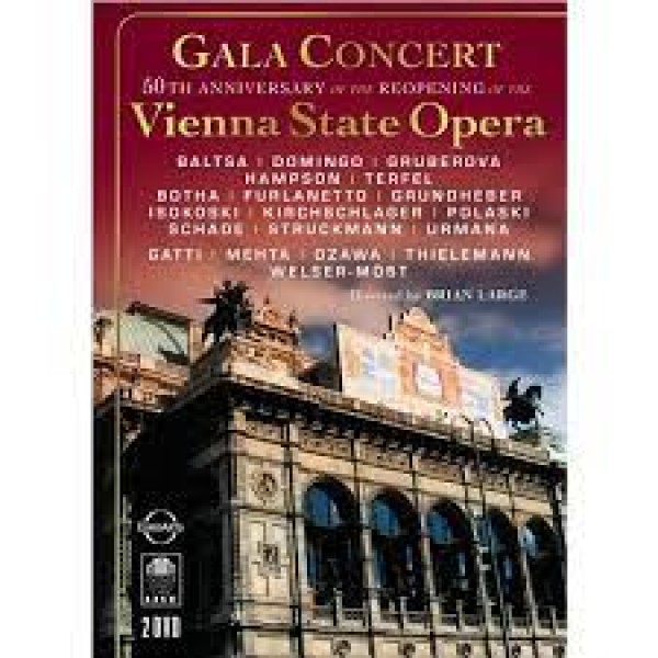 DVD Gala Concert - 50TH Anniversary Of The Reopening Of The Vienna State Opera (2 DVD's)