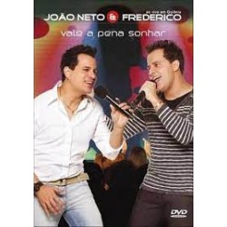 DVD + CD João Neto & Frederico - Vale A Pena Sonhar: Ao Vivo Em Goiânia