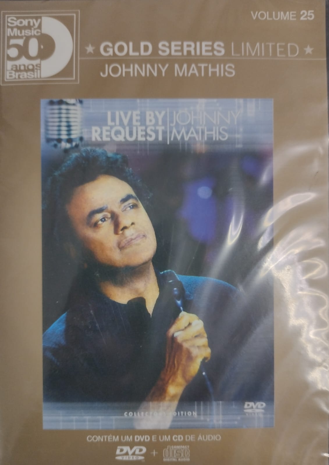 DVD + CD Johnny Mathis - Gold Series Limited