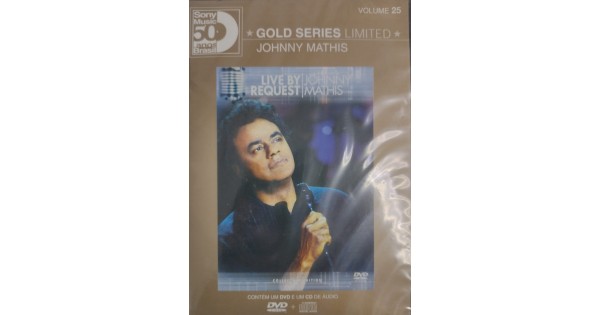 DVD + CD Johnny Mathis - Gold Series Limited