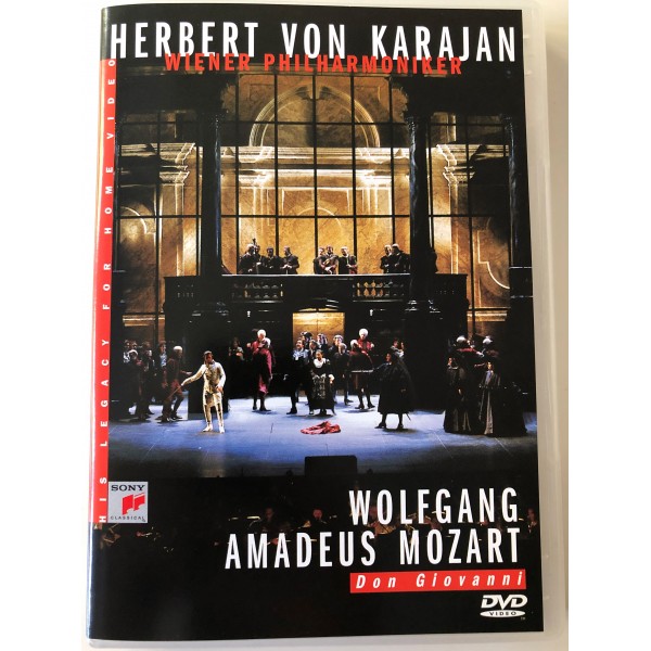 DVD Herbert Von Karajan/Wiener Philharmoniker - Wolfgang Amadeus Mozart: Don Giovanni