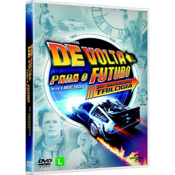 Box De Volta Para O Futuro - Trilogia (3 DVD's)