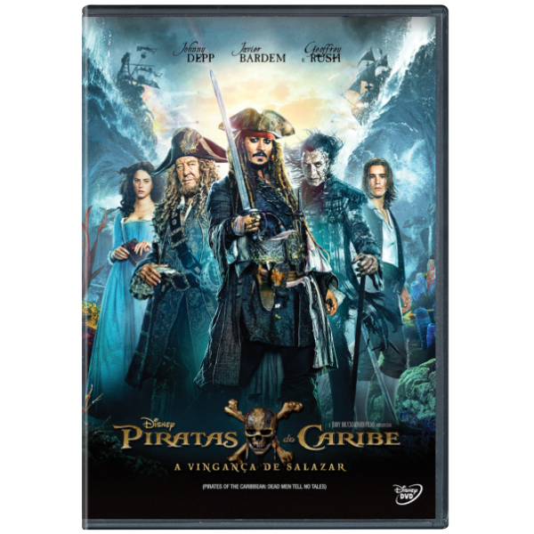 DVD Piratas do Caribe - A Vingança De Salazar