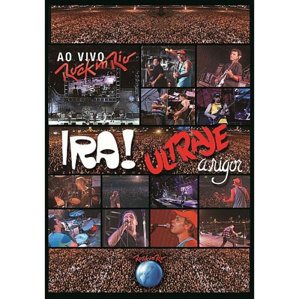 DVD Ira! e Ultraje a Rigor - Ao Vivo Rock in Rio