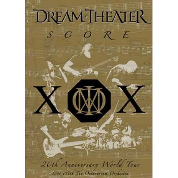 DVD Dream Theater - Score - 20th Anniversary Live With The Octavarium Orchestra