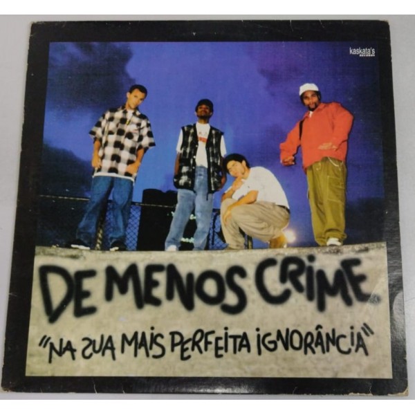 LP De Menos Crime - Na Sua Mais Perfeita Ignorância (ORIGINAL DA ÉPOCA)