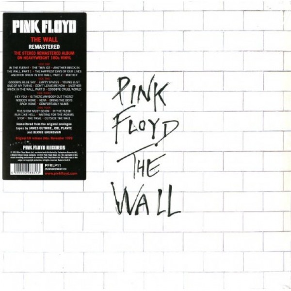 LP Pink Floyd - The Wall Remastered (DUPLO - IMPORTADO)
