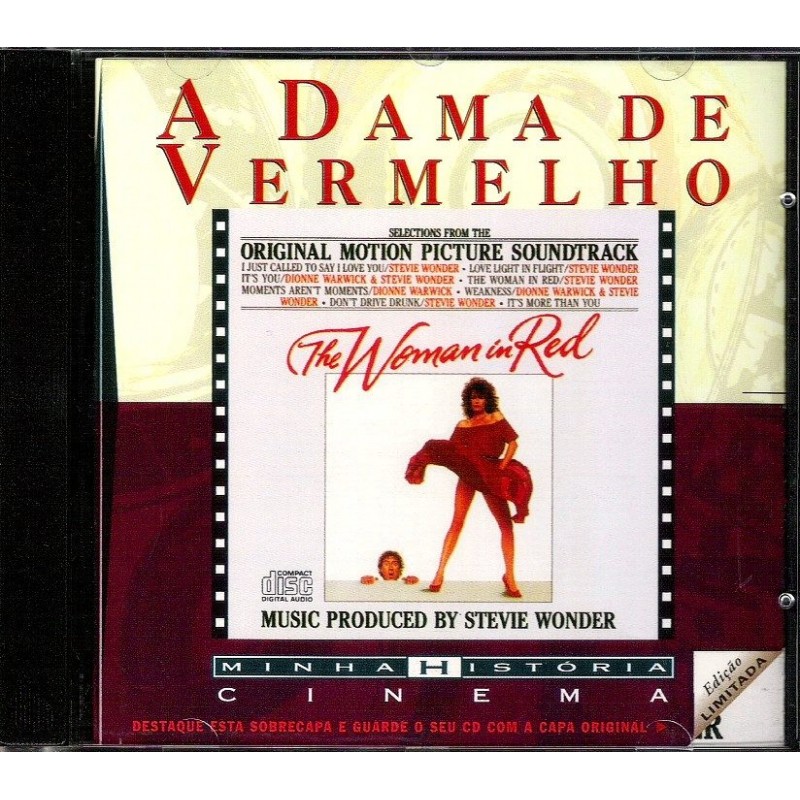 Stevie Wonder – A Dama De Vermelho (1999, CD) - Discogs