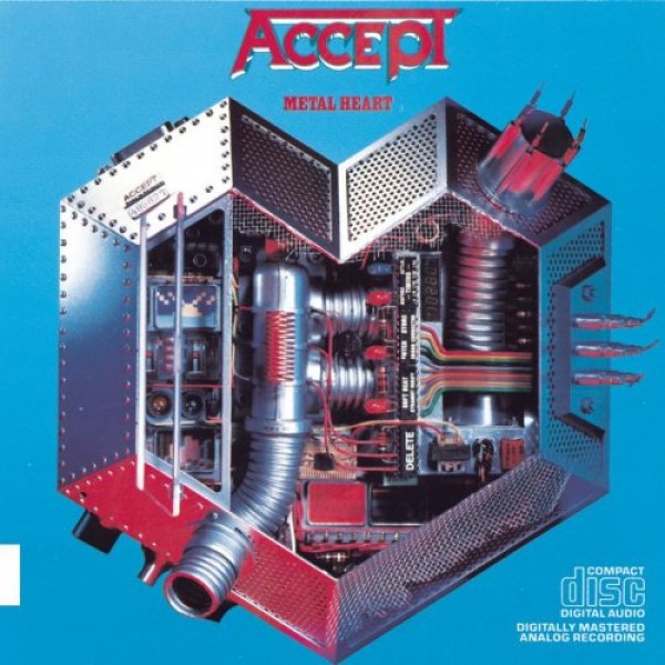 CD Accept - Metal Heart (IMPORTADO)