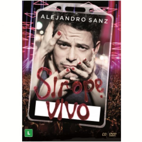 DVD + CD Alejandro Sanz - Sirope Vivo