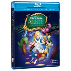 Blu-Ray Alice No País Das Maravilhas - Edição de 60º Aniversário