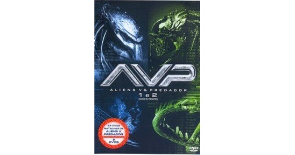 Box Alien Vs. Predador 1 e 2 (2 DVD's)