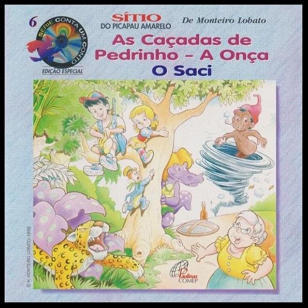 CD Sítio do Picapau Amarelo - As Caçadas de Pedrinho (Série Conta Um Conto)