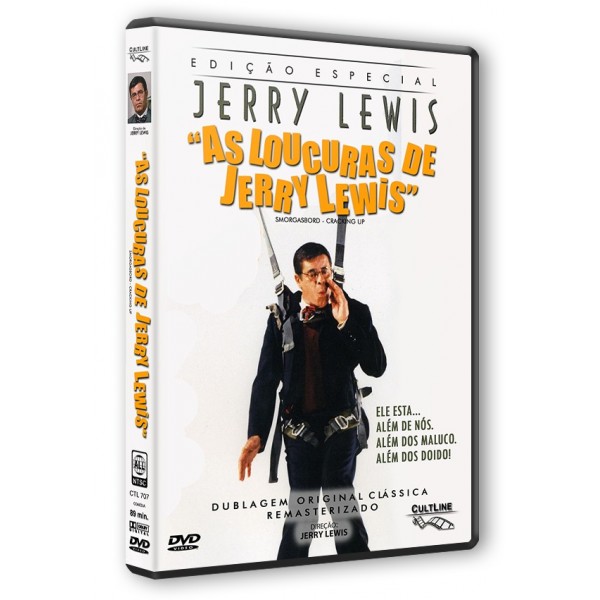 DVD As Loucuras de Jerry Lewis