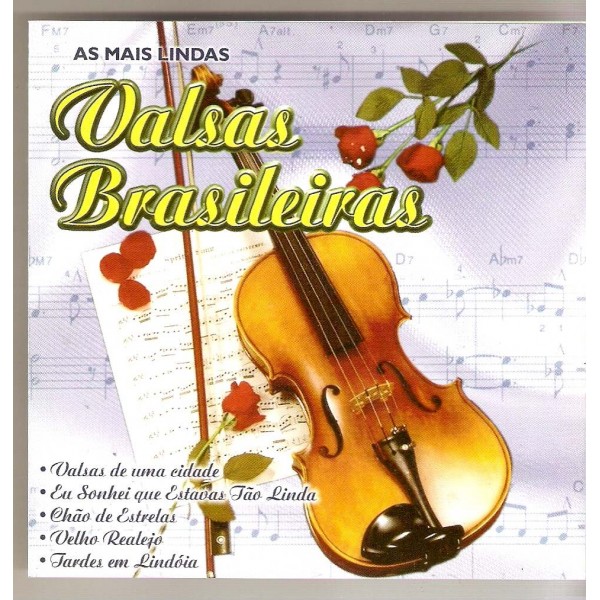 CD As Mais Lindas Valsas Brasileiras