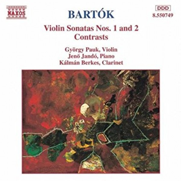 CD Bartók - Violin Sonatas Nos. 1 And 2 Constrasts