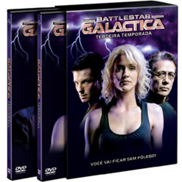 Box Battlestar Galactica - Terceira Temporada (5 DVD's)