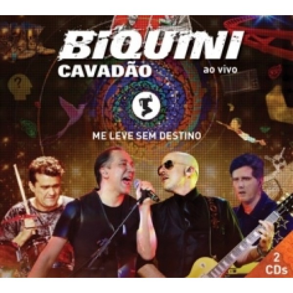 CD Biquini Cavadão - Me Leve Sem Destino: Ao Vivo (Digipack - DUPLO)