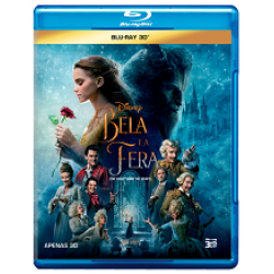 Blu-Ray 3D A Bela E A Fera