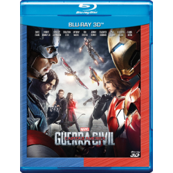 Blu-Ray 3D Capitão América - Guerra Civil