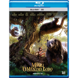 Blu-Ray 3D Mogli - O Menino Lobo