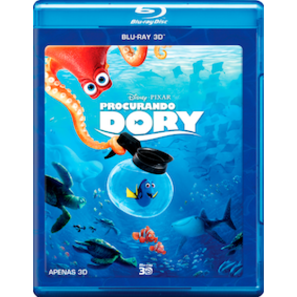 Blu-Ray 3D Procurando Dory