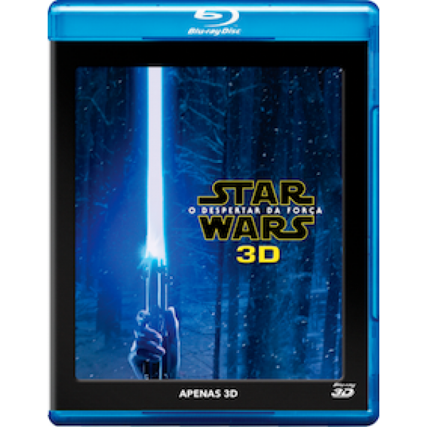 Blu-Ray 3D Star Wars - O Despertar da Força