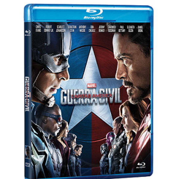 Blu-Ray Capitão América: Guerra Civil