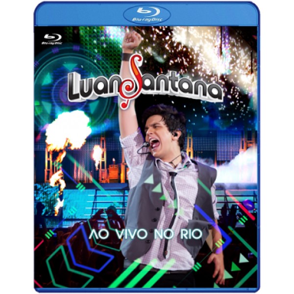 Blu-Ray Luan Santana - Ao Vivo No Rio