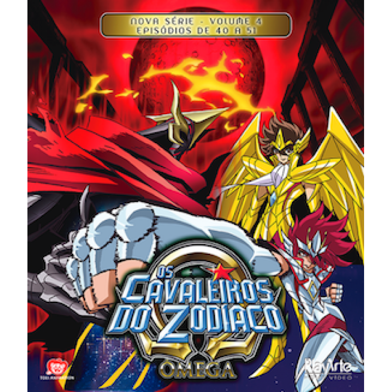 Os Cavaleiros Do Zodíaco - Ômega – 2ª Temporada - Volume 1 - [Blu-ray]