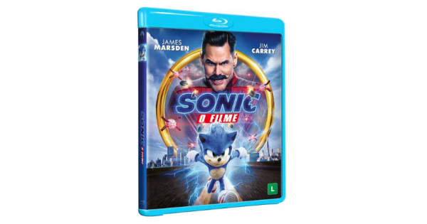 Blu-ray Sonic O Filme-Original-Dublado-Lacrado