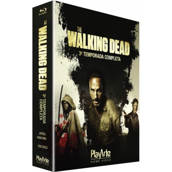 Box The Walking Dead - 3ª Temporada Completa (4 Blu-Ray's)