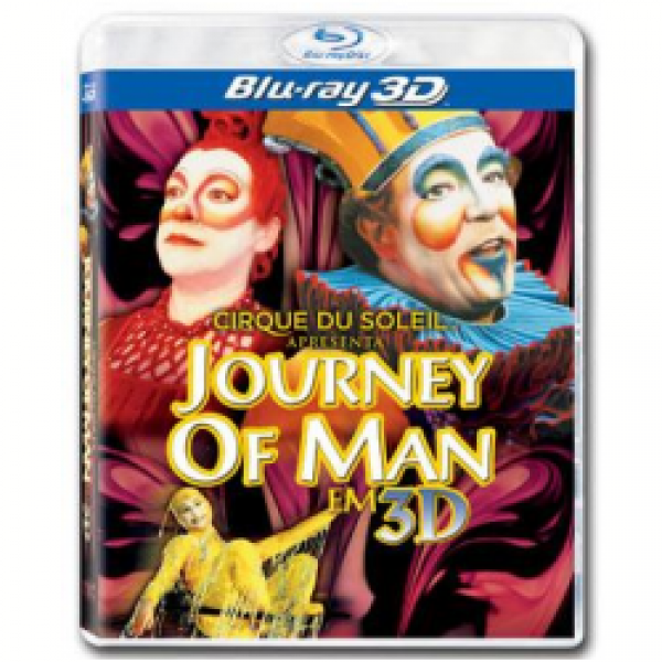 Blu-Ray 3D Cirque Du Soleil - Journey of Man