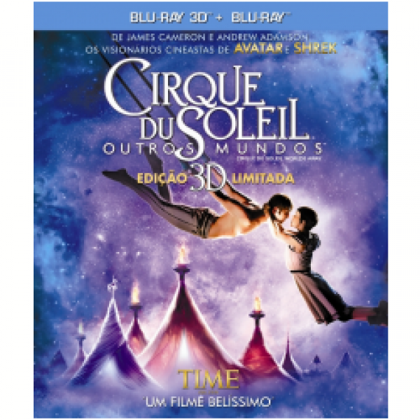 Blu-Ray 3D + Blu-Ray - Cirque Du Soleil - Outros Mundos (Edição Limitada)