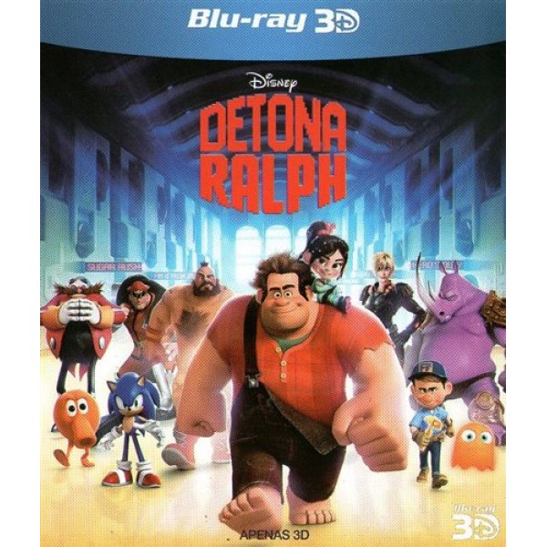 Blu-Ray 3D Detona Ralph