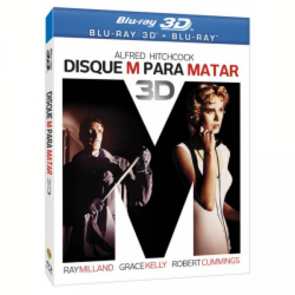 Blu-Ray 3D Disque M Para Matar