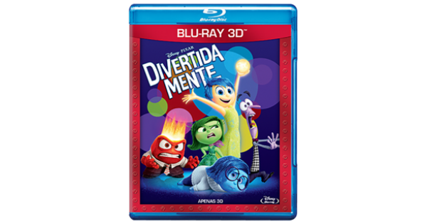 Blu-Ray 3D Divertida Mente