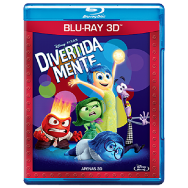 Blu-Ray 3D Divertida Mente