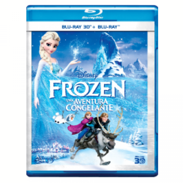 Blu-Ray 3D + Blu-Ray - Frozen - Uma Aventura Congelante